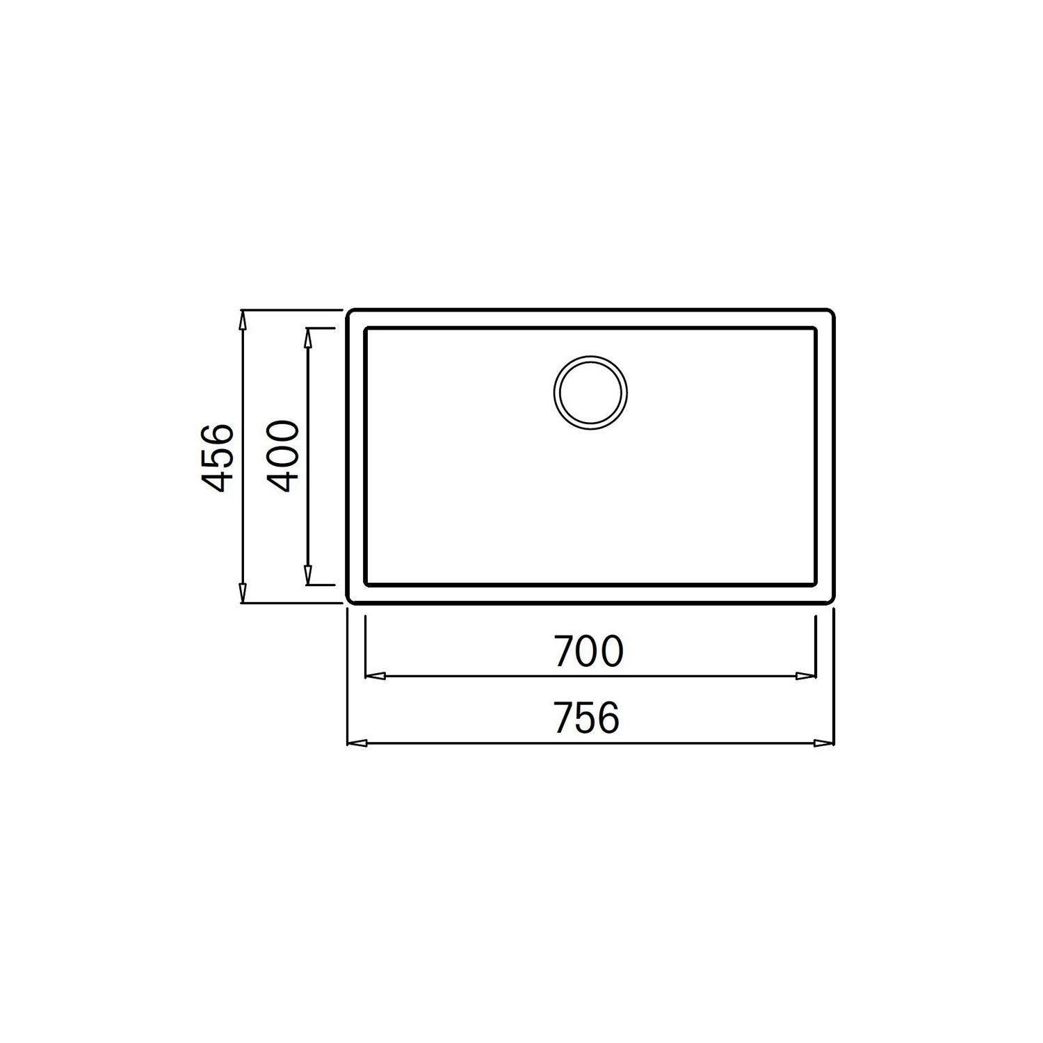 Single Bowl White Granite Kitchen Sink Reginox Multa Better Bathrooms